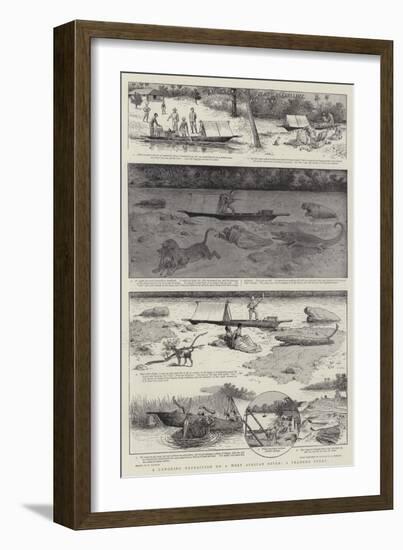 A Canoeing Expedition on a West African River, a Trader's Story-William Ralston-Framed Giclee Print