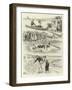 A Canoeing Incident at the Seaside-Godefroy Durand-Framed Giclee Print