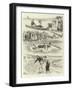 A Canoeing Incident at the Seaside-Godefroy Durand-Framed Giclee Print