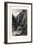 A Canon on the Homathco, Canada, Nineteenth Century-null-Framed Giclee Print