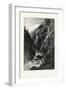 A Canon on the Homathco, Canada, Nineteenth Century-null-Framed Giclee Print