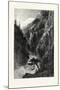 A Canon on the Homathco, Canada, Nineteenth Century-null-Mounted Giclee Print