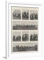 A Canvas City, the Boer Refugee Camp at Volksrust-null-Framed Giclee Print