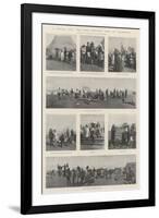 A Canvas City, the Boer Refugee Camp at Volksrust-null-Framed Giclee Print