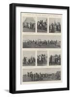 A Canvas City, the Boer Refugee Camp at Volksrust-null-Framed Giclee Print