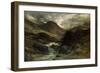 A Canyon, 1878-Gustave Doré-Framed Giclee Print