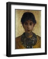 A Capri Witch, 1884-85-Marianne Stokes-Framed Giclee Print