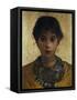 A Capri Witch, 1884-85-Marianne Stokes-Framed Stretched Canvas