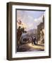 A Capriccio of a Mediterranean Port-Johannes Lingelbach-Framed Giclee Print