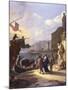 A Capriccio of a Mediterranean Port-Johannes Lingelbach-Mounted Giclee Print