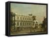 A Capriccio of Buildings in Whitehall, C.1754-Canaletto-Framed Stretched Canvas