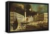 A Capriccio of San Marco from the Bacino on Ascension Day-Monsu Desiderio-Framed Stretched Canvas