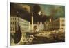 A Capriccio of San Marco from the Bacino on Ascension Day-Monsu Desiderio-Framed Giclee Print