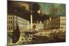 A Capriccio of San Marco from the Bacino on Ascension Day-Monsu Desiderio-Mounted Giclee Print