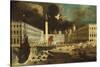 A Capriccio of San Marco from the Bacino on Ascension Day-Monsu Desiderio-Stretched Canvas