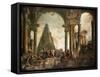 A Capriccio of the Ruins of Rome-null-Framed Stretched Canvas