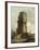 A Capriccio of the Tower of Benevento-Hubert Robert-Framed Giclee Print