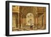 A Capriccio View in the Courtyard of a Classical Mansion, 1628-Bartolomeus Van Bassen-Framed Giclee Print