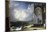 A Capriccio View with Classical Ruins by the Sea-Leonardo Coccorante-Mounted Giclee Print