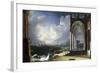 A Capriccio View with Classical Ruins by the Sea-Leonardo Coccorante-Framed Giclee Print