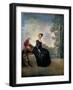 A Capricious Woman (La Boudeus), 1718-Jean-Antoine Watteau-Framed Giclee Print