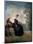 A Capricious Woman (La Boudeus), 1718-Jean-Antoine Watteau-Mounted Giclee Print