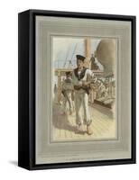 A Captain of the Main-Top-William Christian Symons-Framed Stretched Canvas