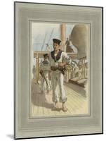 A Captain of the Main-Top-William Christian Symons-Mounted Giclee Print