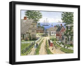 A Captian's Walk to Sea-Bob Fair-Framed Giclee Print