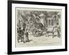 A Captive King, a Scene on an Indian Public Highway-null-Framed Giclee Print