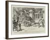 A Captive King, a Scene on an Indian Public Highway-null-Framed Giclee Print