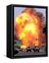 A Car Bomb Explodes-null-Framed Stretched Canvas