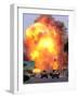 A Car Bomb Explodes-null-Framed Photographic Print