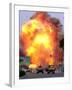 A Car Bomb Explodes-null-Framed Photographic Print