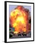 A Car Bomb Explodes-null-Framed Photographic Print