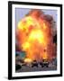 A Car Bomb Explodes-null-Framed Photographic Print