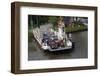 A Car Ferry on the Kiel Canal, Germany-Dennis Brack-Framed Photographic Print