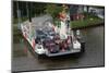 A Car Ferry on the Kiel Canal, Germany-Dennis Brack-Mounted Photographic Print
