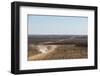 A Car Leaves a Cloud of Dust as it Apporachs Along the Long Dusty Road from the Fish River Canyon-Alex Treadway-Framed Photographic Print