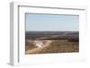 A Car Leaves a Cloud of Dust as it Apporachs Along the Long Dusty Road from the Fish River Canyon-Alex Treadway-Framed Photographic Print