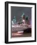 A Car Rides by the Moscow Kremlin-null-Framed Photographic Print