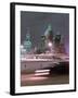 A Car Rides by the Moscow Kremlin-null-Framed Photographic Print