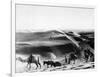 A Caravan Comes from the Sand Hills-null-Framed Photographic Print