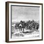 A Caravan on the Banks of the Euphrates, 1895-null-Framed Giclee Print