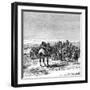 A Caravan on the Banks of the Euphrates, 1895-null-Framed Giclee Print