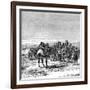 A Caravan on the Banks of the Euphrates, 1895-null-Framed Giclee Print