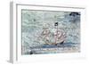 A Caravel, from "Cosmographie Universelle", 1555-Guillaume Le Testu-Framed Giclee Print