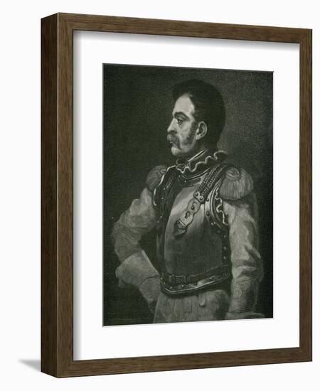 A Carbineer-Théodore Géricault-Framed Giclee Print