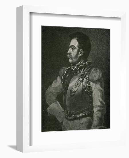 A Carbineer-Théodore Géricault-Framed Giclee Print