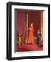 A Cardinal Looking at Napoleon's Throne-Jean Georges Vibert-Framed Giclee Print